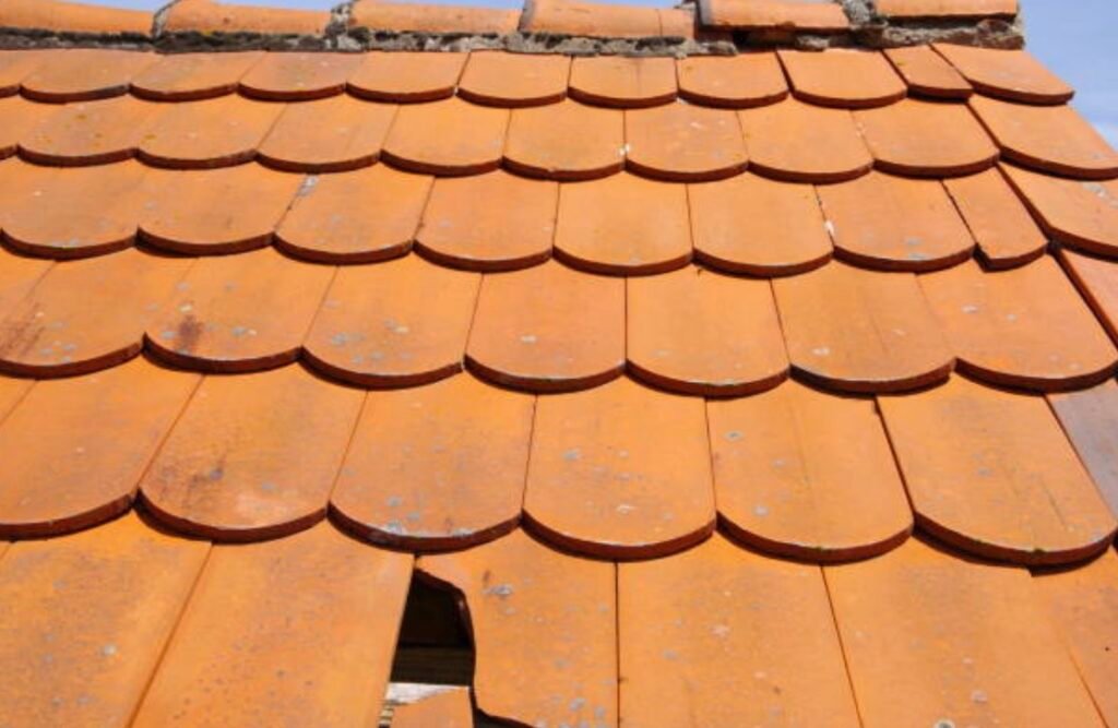 broken roof