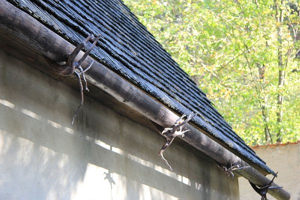 rare wood style gutters for residential properties